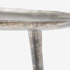 Coffee Table Plated and Antique Aluminum Design Homemotion - Smemo Viadurini
