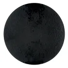 Coffee Table with Round Glass Top and 3 Legs Made in Italy - Siste Viadurini