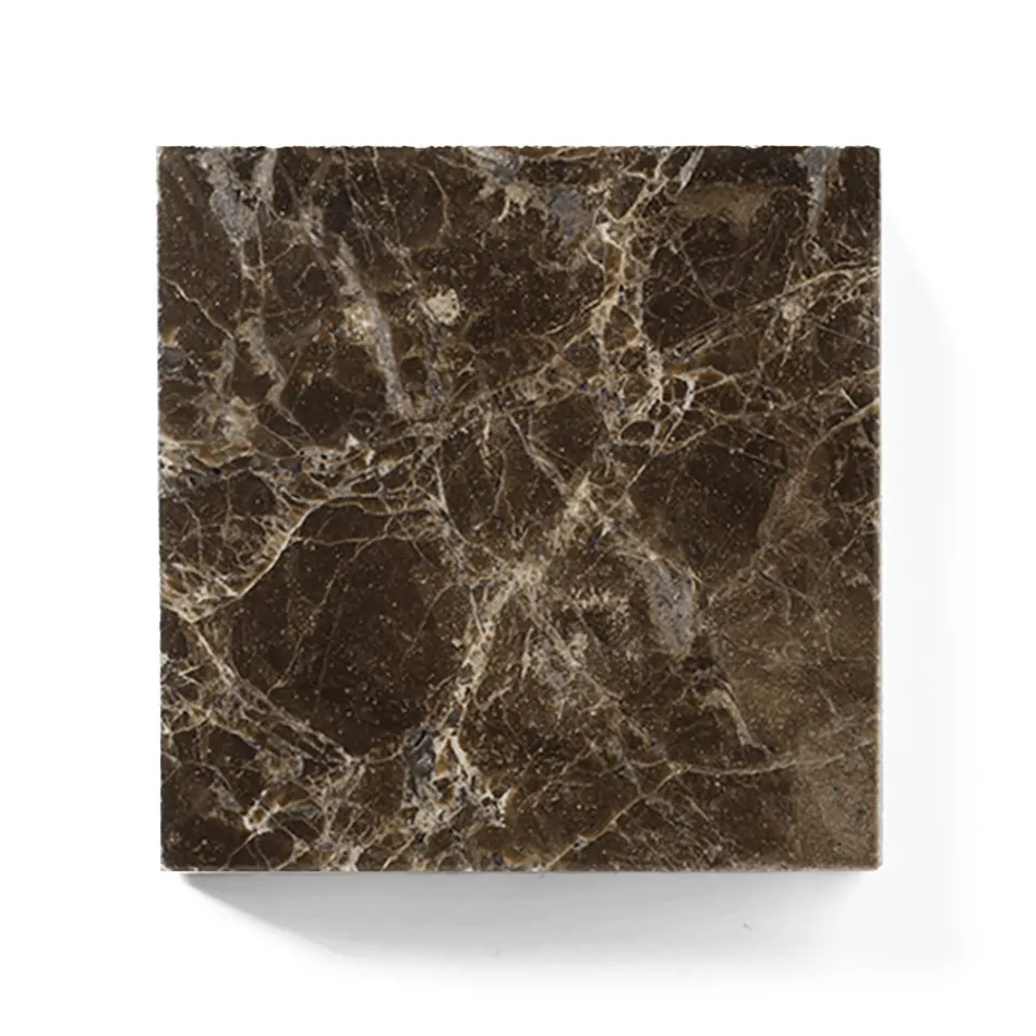 Coffee Table with Square Marble Top Made in Italy - Makino Viadurini