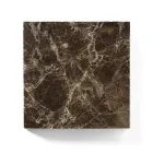 Coffee Table with Round Marble Top Made in Italy - Makino Viadurini