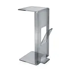 Coffee Table with Plexiglass Magazine Rack Made in Italy - Belle Viadurini