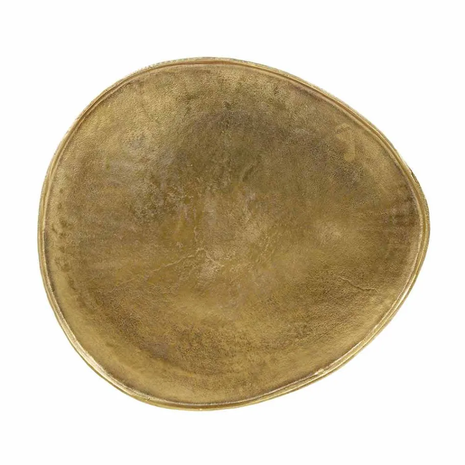 Homemotion Design Coffee Table with Aluminum Top - Yamila Viadurini