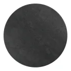 Coffee Table in Porcelain Grès and Round Base Made in Italy - Tullia Viadurini