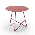 Coffee Table in Colored Metal and 3 Dimensions, Made in Italy - Magali