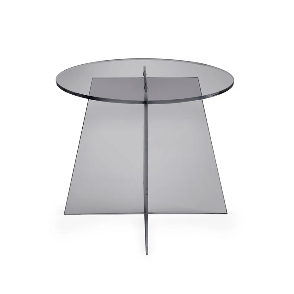 Plexiglass coffee table with different finishes made in Italy - Aurora Viadurini