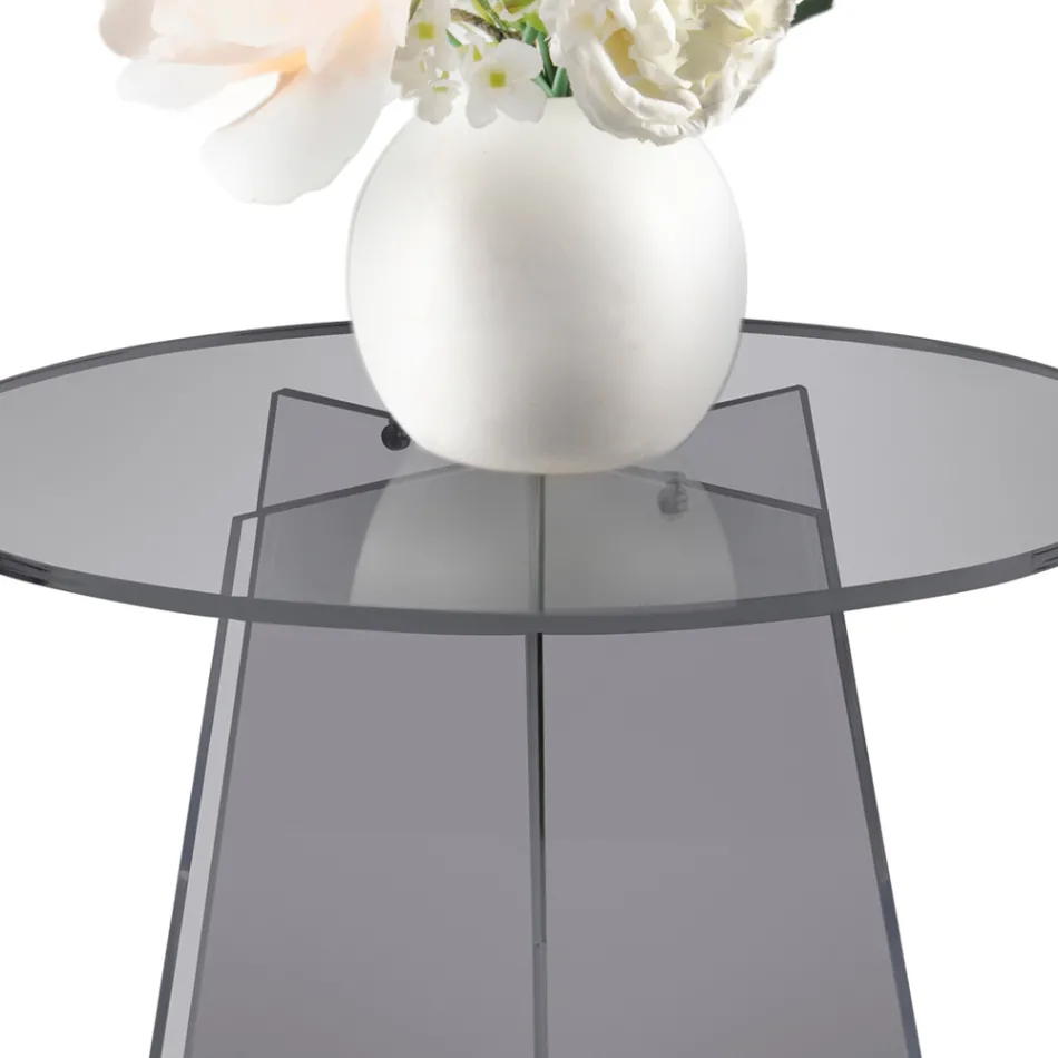 Plexiglass coffee table with different finishes made in Italy - Aurora Viadurini