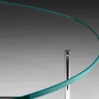 Modern Coffee Table with Glass Top Made in Italy - Cinci Viadurini
