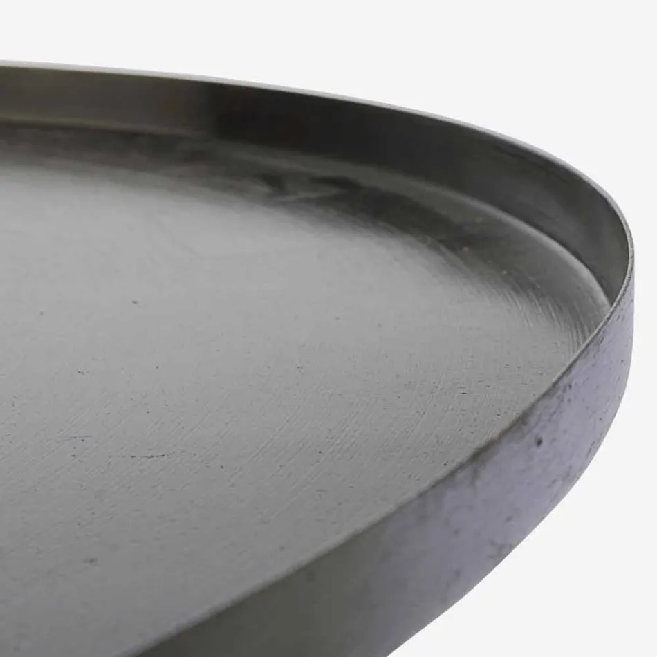 Modern Coffee Table with Round Steel Top Homemotion - Michelino Viadurini