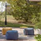 Modern Design Colored Metal Outdoor Coffee Table - Kathrin Viadurini