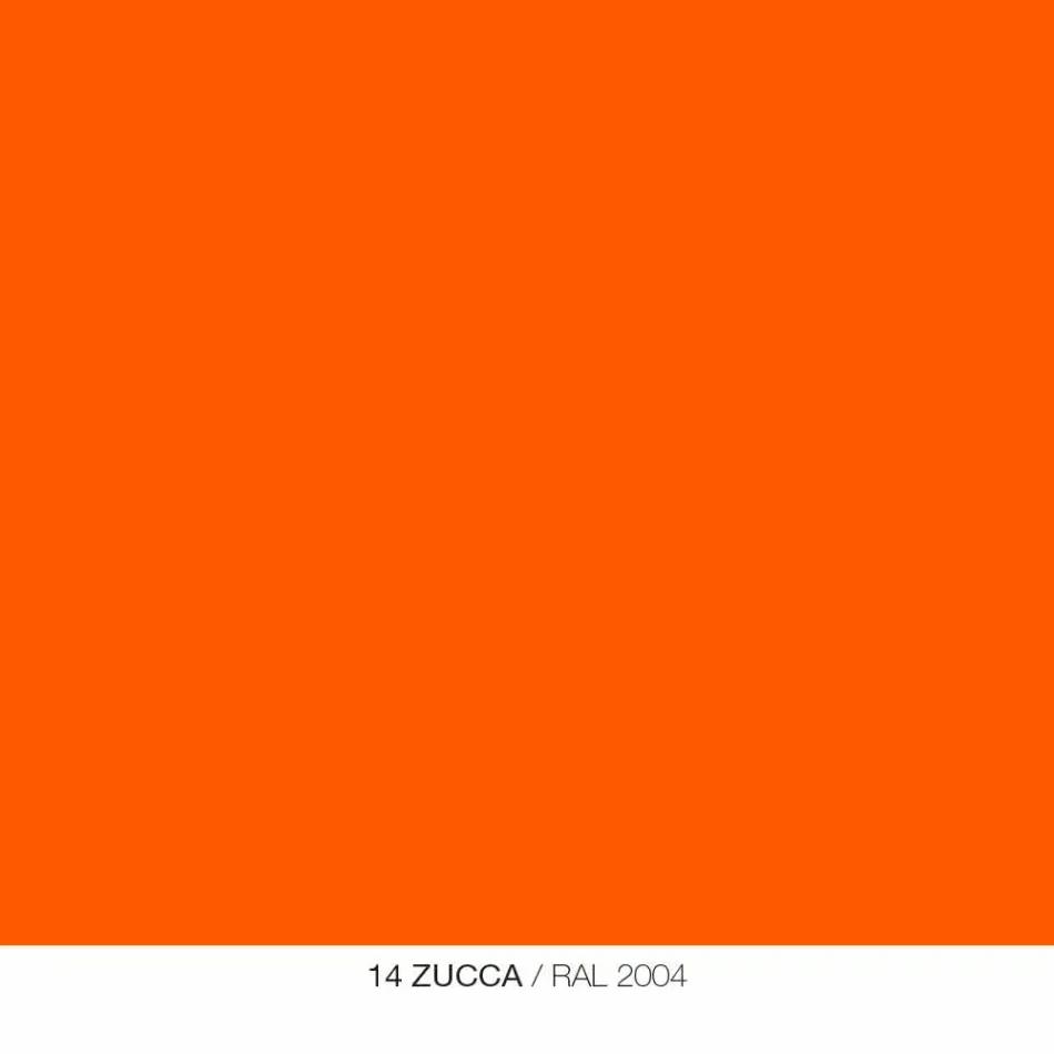 Modern Design Colored Metal Outdoor Coffee Table - Kathrin Viadurini