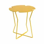 Modern Design Colored Metal Outdoor Coffee Table - Kathrin Viadurini