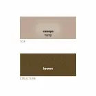 Round Coffee Table with Crystal Top Made in Italy - Indio Viadurini