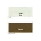 Round Coffee Table with Crystal Top Made in Italy - Indio Viadurini