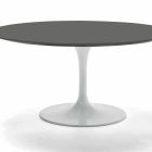 Round Coffee Table with Fine Fenix Top Made in Italy - Dollars Viadurini