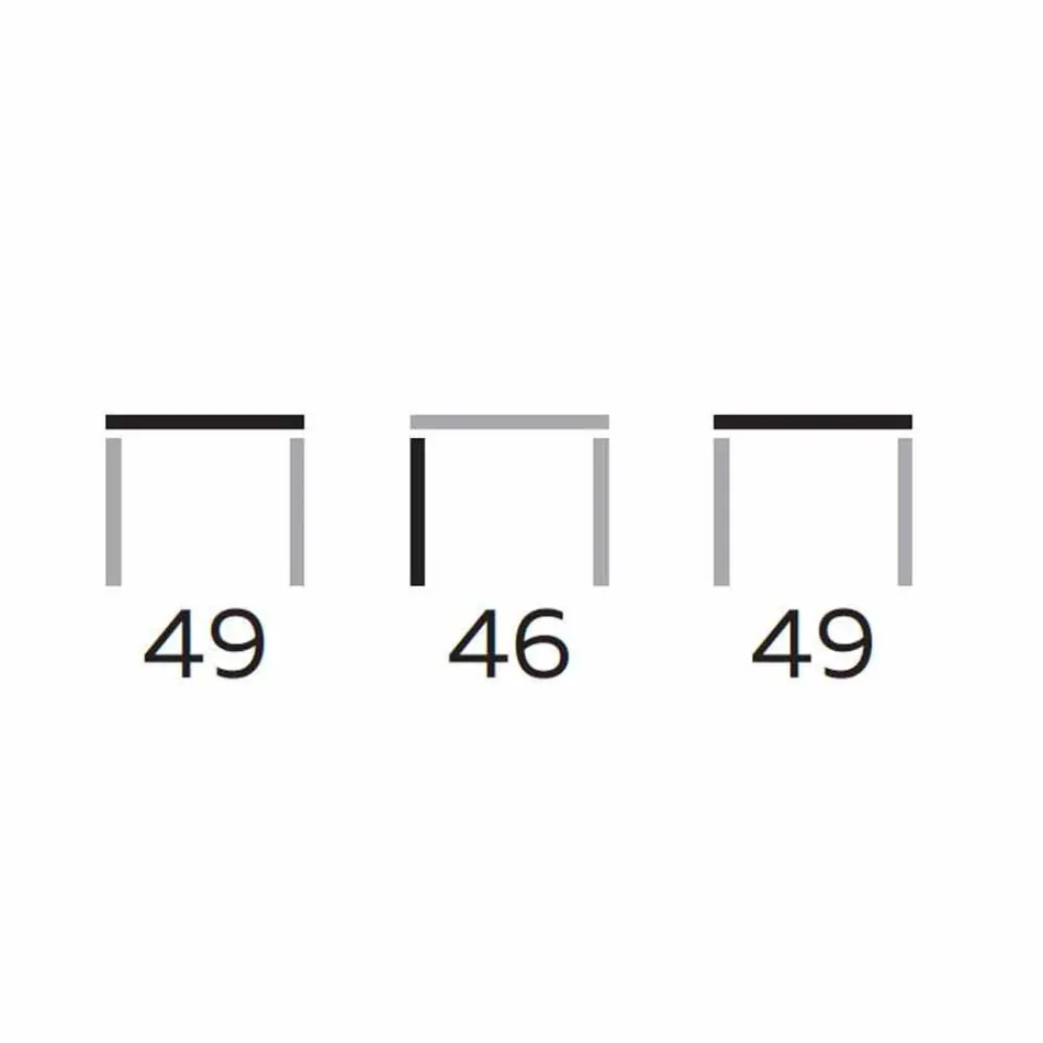 Round Design Coffee Table in Stoneware and Ash Made in Italy - Bering Viadurini