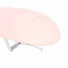 Modern Shaped Lounge Table in Mdf and Chrome Metal - Pimpa Viadurini
