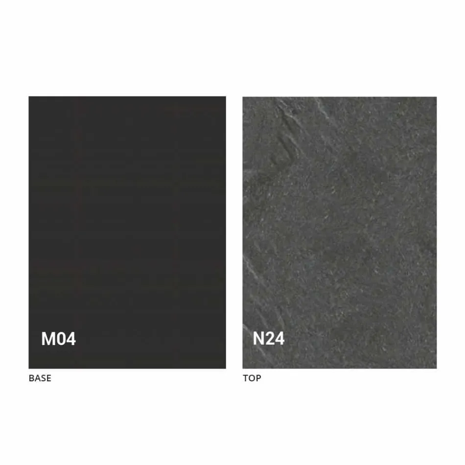 Transformable Coffee Table in Wood and Steel Made in Italy - Demetro Viadurini