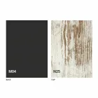 Transformable Coffee Table in Wood and Steel Made in Italy - Demetro Viadurini