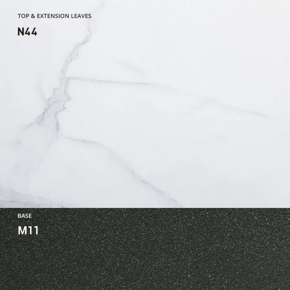 Transformable Coffee Table in Wood and Metal, Made in Italy - Sanrocco Viadurini