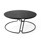 Coffee Table Round Top and Base Made in Italy - Tullia Viadurini