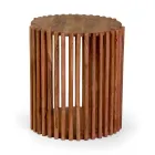 Coffee Table Made of Acacia Wood - Vortice Viadurini