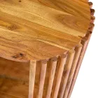Coffee Table Made of Acacia Wood - Vortice Viadurini