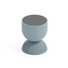 Living Room Coffee Table Made of Polyethylene of Different Colors - Loopy Viadurini