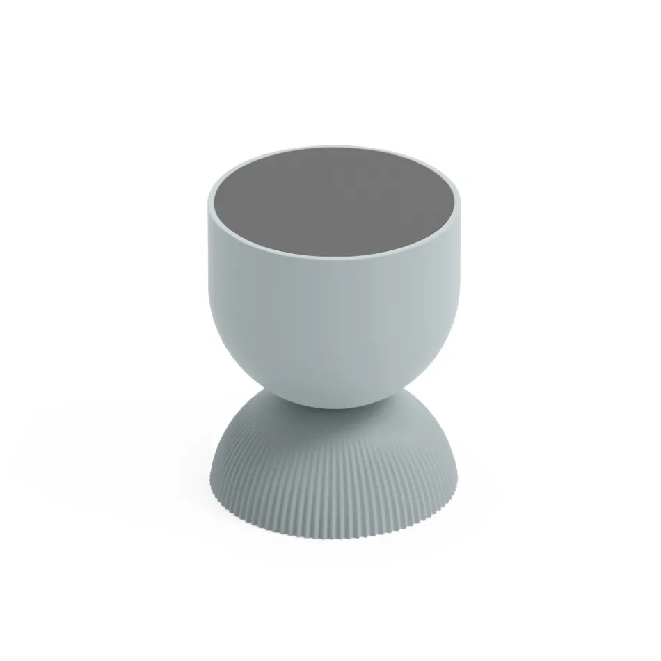 Living Room Coffee Table Made of Polyethylene of Different Colors - Loopy Viadurini