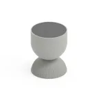 Living Room Coffee Table Made of Polyethylene of Different Colors - Loopy Viadurini