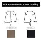 Round Coffee Table with Porcelain Stoneware Top Made in Italy - Paini Viadurini