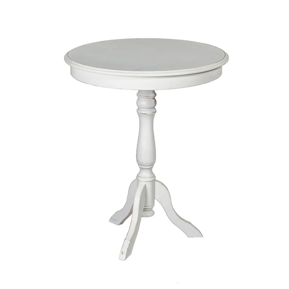 Round Living Room Coffee Table in Different Finishes Made in Italy - Eracle Viadurini