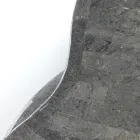 Modern Style Coffee Table in Fossil Stone Different Finishes - Rubber Viadurini