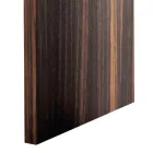 Grilli Zarafa design coffee table in ebony wood made in Italy Viadurini