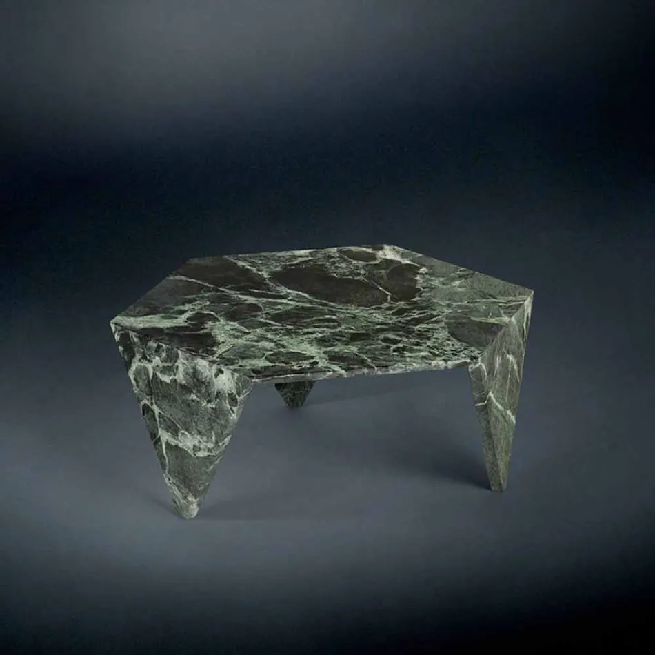Fully Marble Side Table Ruche Viadurini