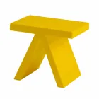 Slide Toy indoor colored geometric coffee table made in Italy Viadurini