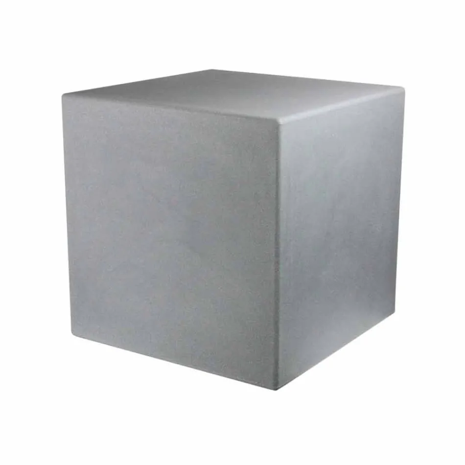 Colored Illuminated Coffee Table of Modern Design with Choice of Attachment - Dadostar Viadurini