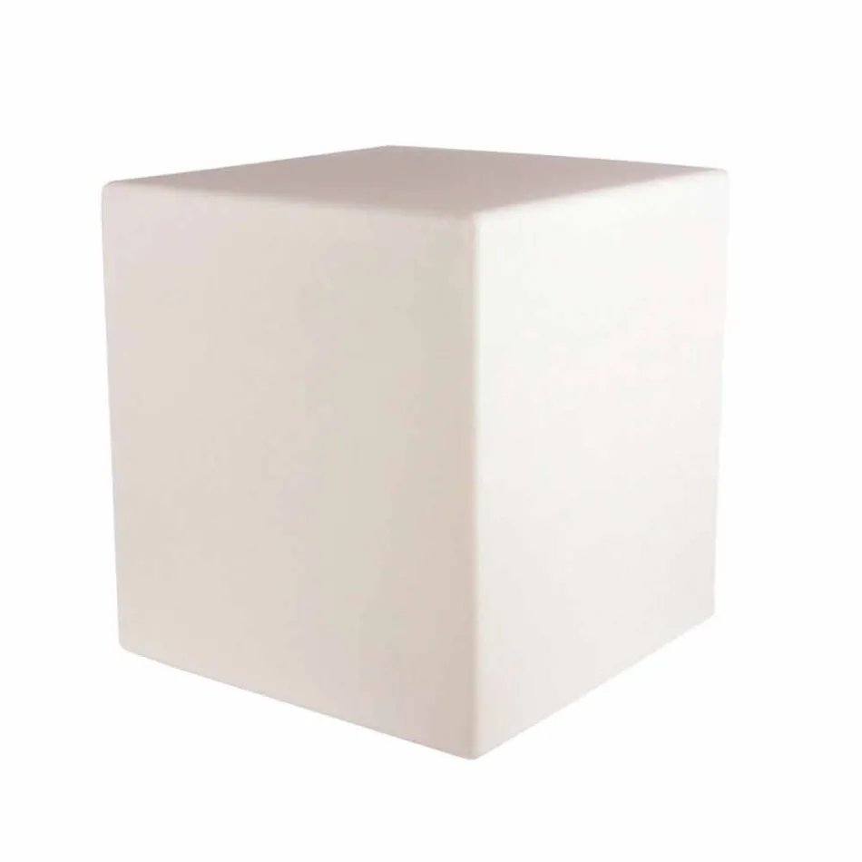 Colored Illuminated Coffee Table of Modern Design with Choice of Attachment - Dadostar Viadurini