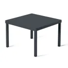 Stackable Garden Coffee Table in Galvanized Steel Made in Italy - Aberdeen Viadurini