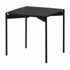 Modern Design Square Ceramic and Metal Coffee Table - Porcupine Viadurini