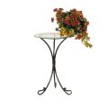 Coffee Table in Tubular Iron and Glass Top Made in Italy - Penna