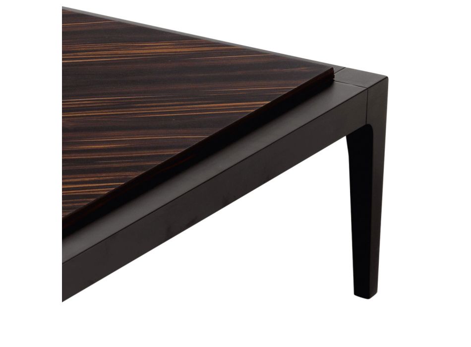 Grilli Zarafa modern design solid wood coffee table made in Italy Viadurini