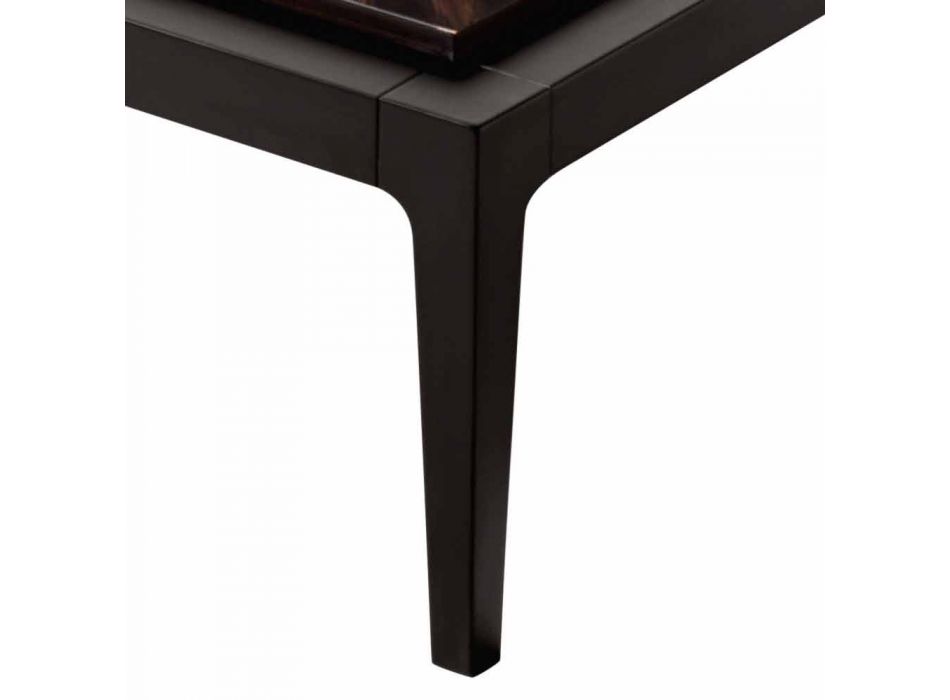 Grilli Zarafa design solid wood coffee table made in Italy Viadurini