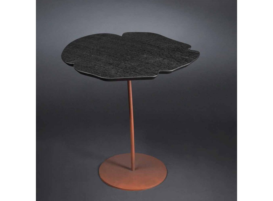 Table in the modern stained oak mocha Andy Viadurini