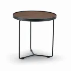 Coffee table in Canaletto walnut of different sizes Made in Italy - Gubbio Viadurini