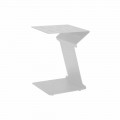 Side Table for Sofa for Outdoor in White or Anthracite Aluminum - Deniz