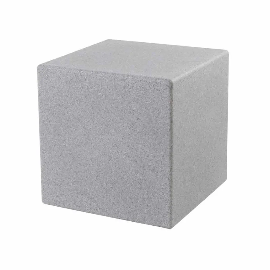 Bright Square Modern Design Colored Plastic Coffee Table - Dadostar Viadurini