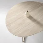 Relia - Modern Coffee Table in MDF and Painted Metal in Various Finishes Viadurini
