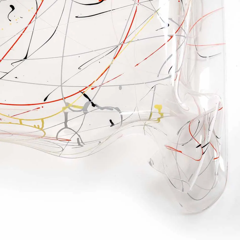 Modern plexiglass coffee table made in Italy, Asia Viadurini