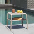 Outdoor Coffee Table in Technopolymer Made in Italy 2 Pieces - Ramino Viadurini