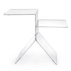 Transparent Colored Plexiglass Coffee Table for Living Room Made in Italy - Kamon Viadurini